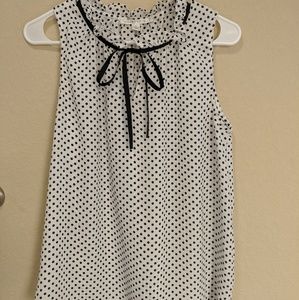 Women's polka dot top